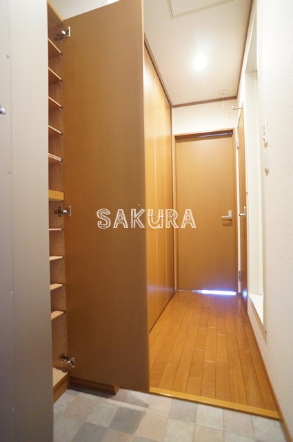 玄関　大容量のシューズボックス♪