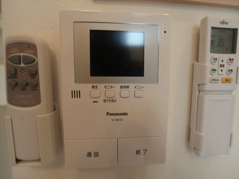 セキュリティ　ＴＶモニター付インターホン