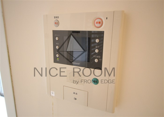 セキュリティ　アーバンフラッツ湊町　モニター付きインターホン