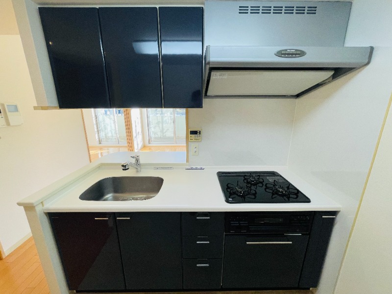 キッチン　３口ガスコンロ♪