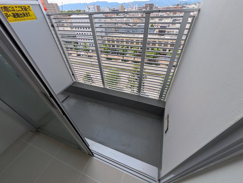 バルコニー　同建物同号室の室内写真です。(701号室)