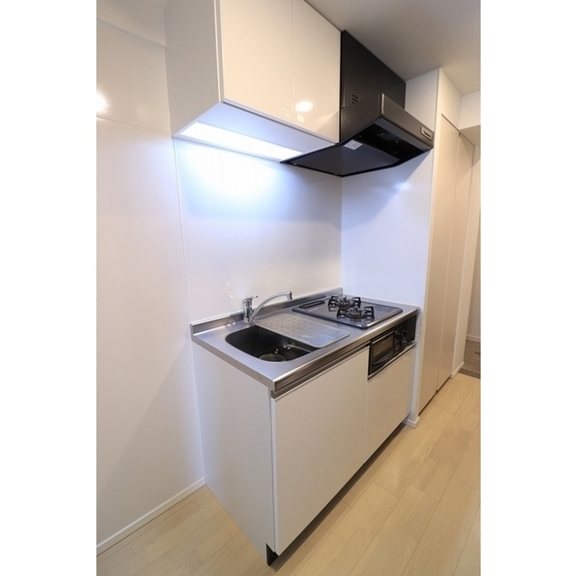 キッチン　同タイプの上階のお部屋の写真です