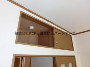 収納　ちょっとした収納スペースも充実しています