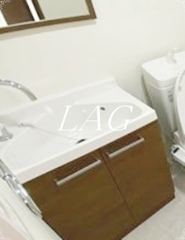 洗面設備　独立洗面台です。