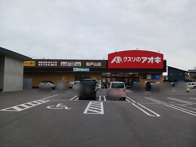 ドラックストア　クスリのアオキ船戸山店（ドラッグストア）まで1100m