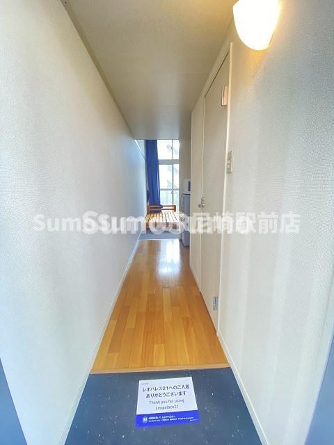 玄関　収納もある玄関です