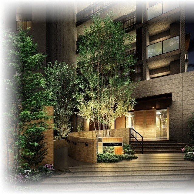 エントランス　角部屋です