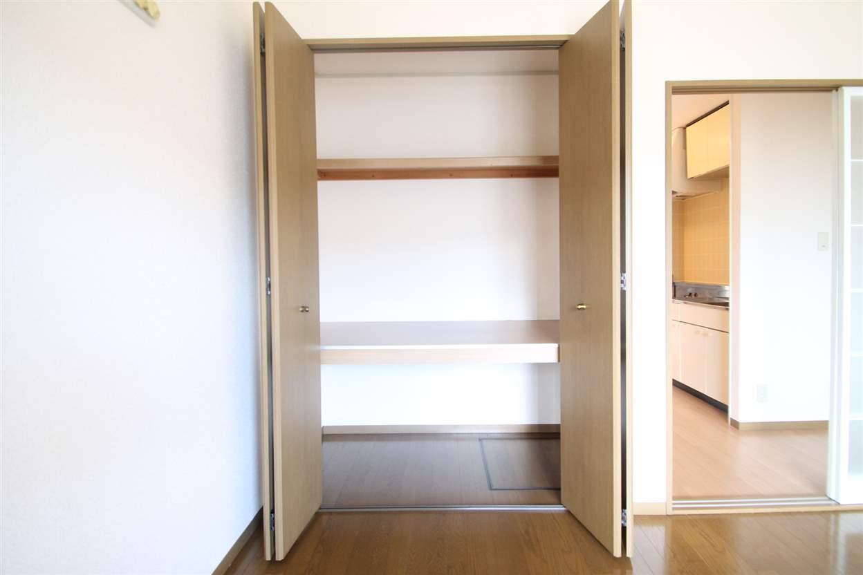 収納　収納に便利なクローゼット