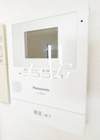 セキュリティ　モニター付きインターホンです。