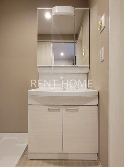 洗面設備　同仕様タイプの写真です