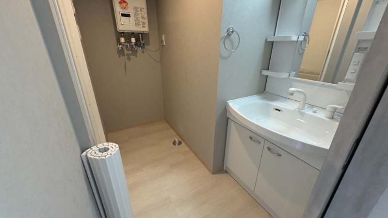 洗面設備　脱衣所