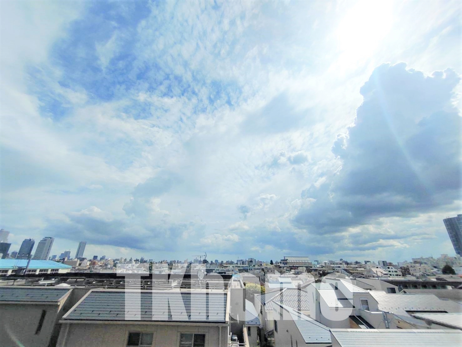 眺望　南向きならではの明るい眺望です