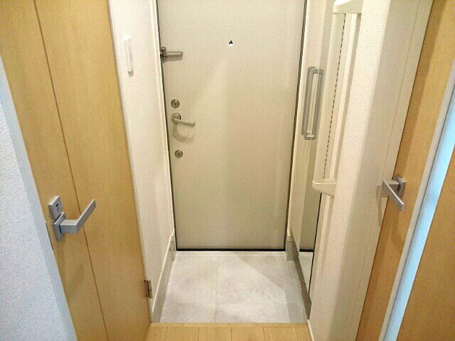 玄関　ゆったりとした玄関です