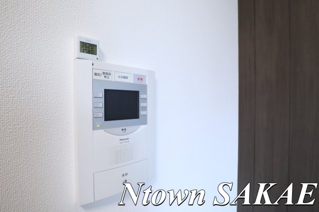 セキュリティ　モニター付きインターホンです