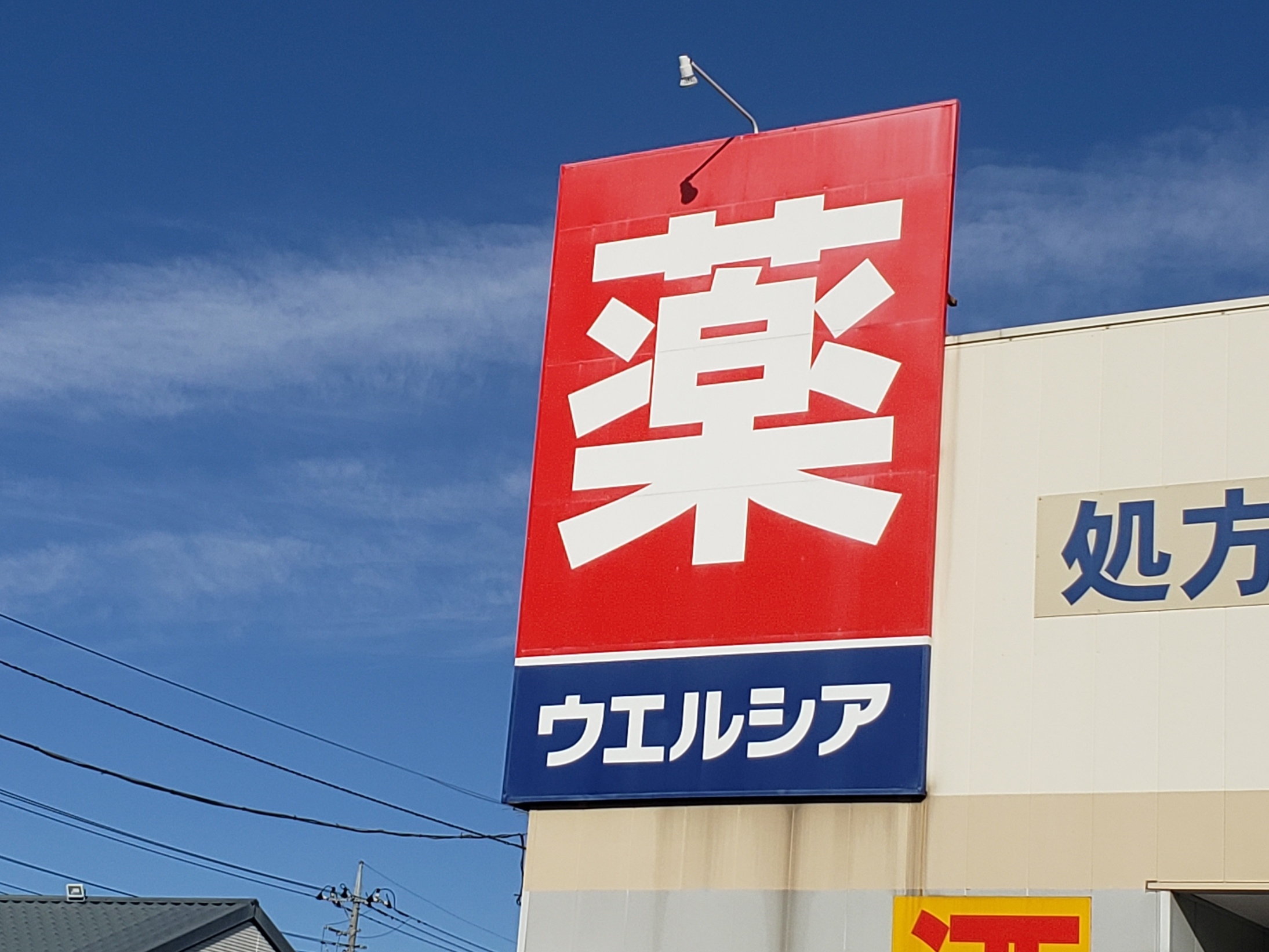 ドラックストア　ウエルシア（ドラッグストア）まで0m