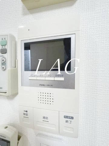 セキュリティ　モニター付インターホンです。
