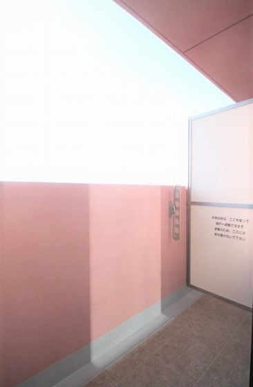 バルコニー　※他号室の写真です。