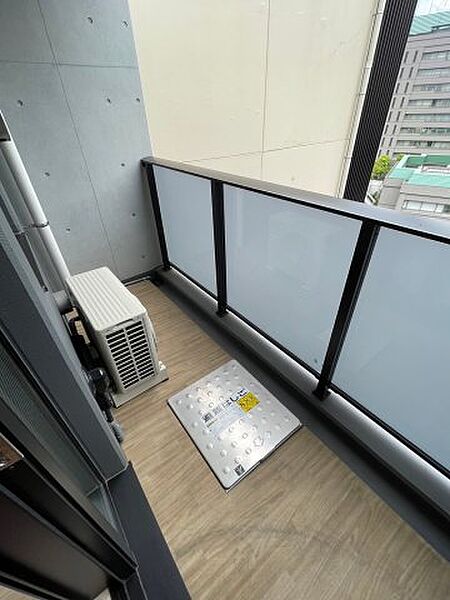 バルコニー　外からの目が気にならないバルコニーで洗濯物が干せます
