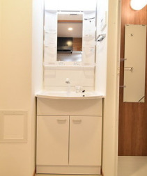 洗面設備　※別部屋の参考写真です。