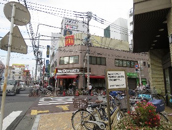 飲食店　マクドナルド池上駅前店（飲食店）まで500m