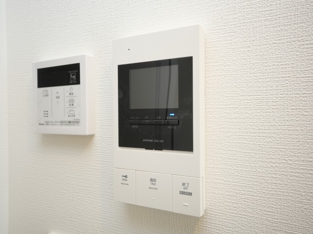 セキュリティ　モニター付きインターホンです