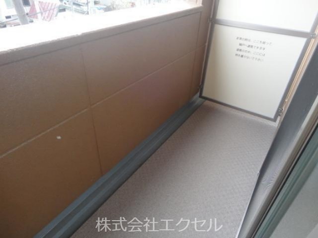 バルコニー　施工イメージです。