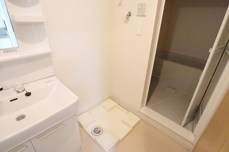 セキュリティ　洗濯機置場