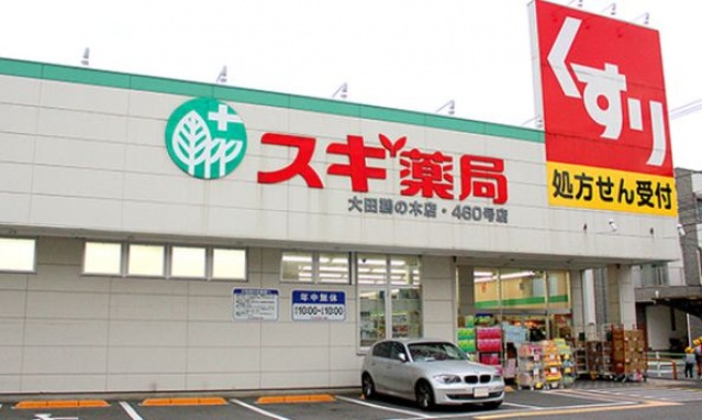 ドラックストア　スギ薬局大田鵜の木店（ドラッグストア）まで233m