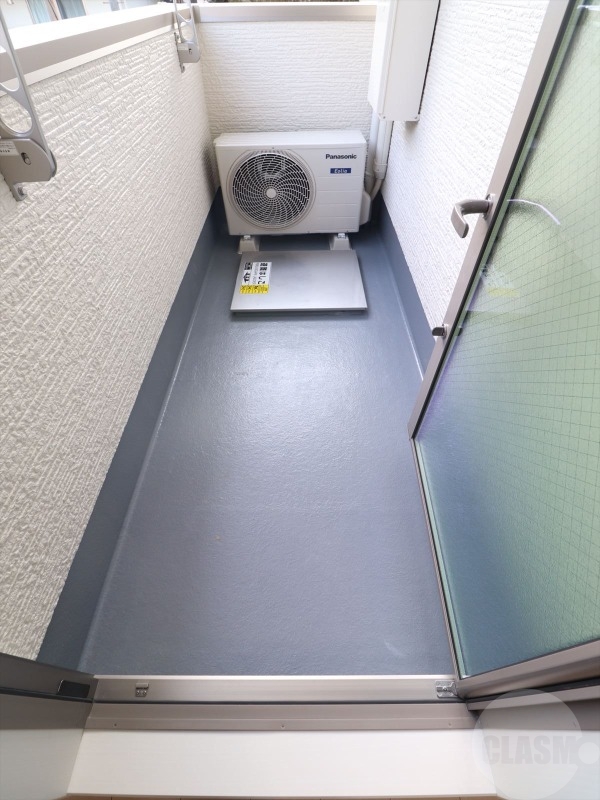 バルコニー　南向きのバルコニー
