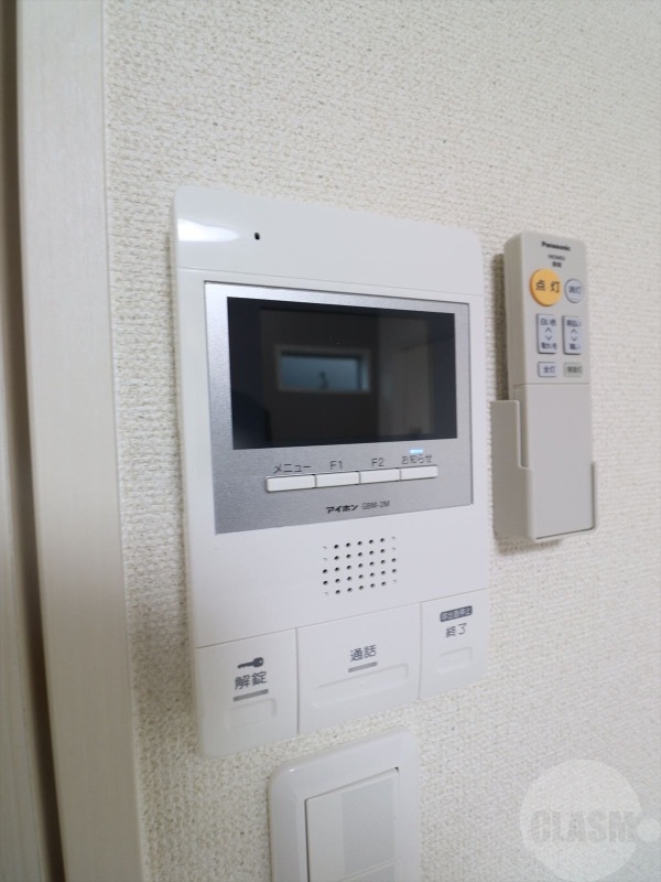 セキュリティ　モニター付きインターフォン