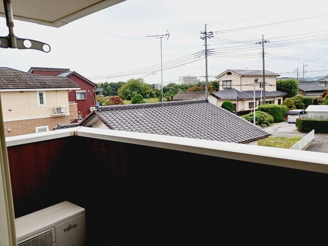 バルコニー　バルコニーがあります