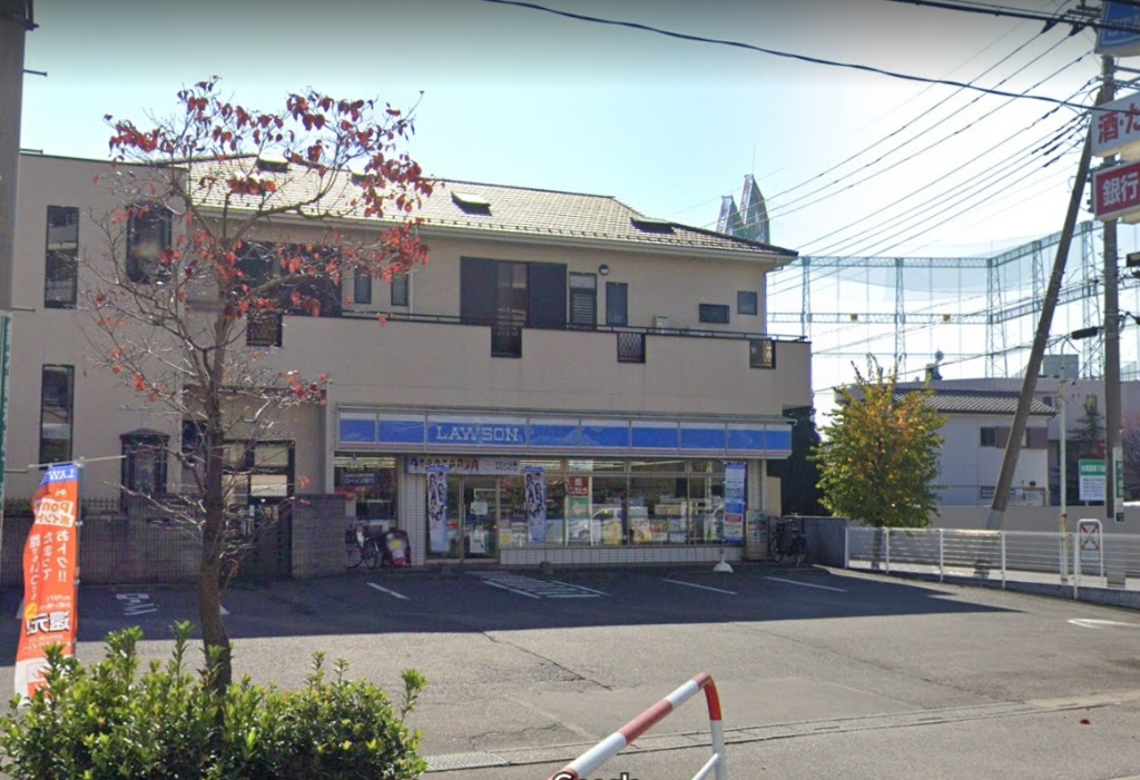 コンビニ　ローソン 草加谷塚町店（コンビニ）まで457m