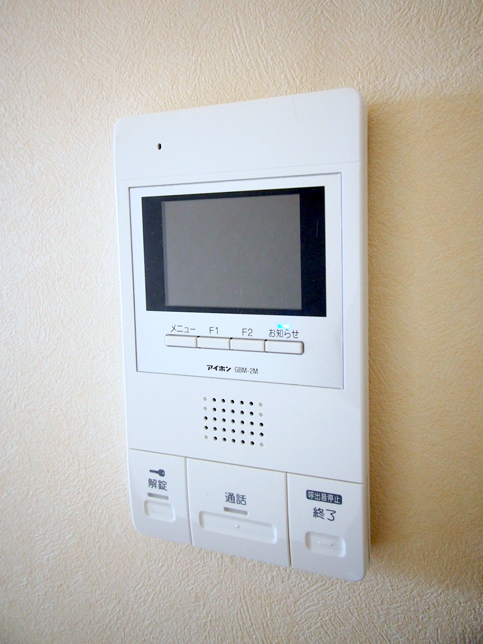 セキュリティ　モニター付きインターホン完備しています♪