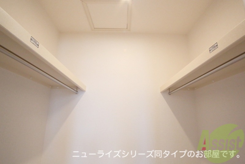 収納　建築中の同タイプのお写真を使用しております。