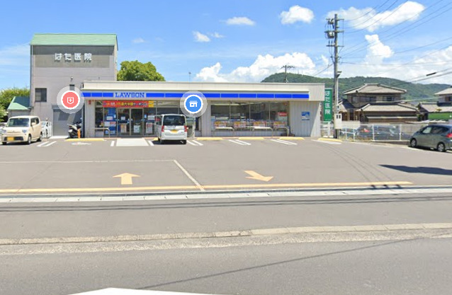 コンビニ　ローソン 高松香西中央通店（コンビニ）まで376m