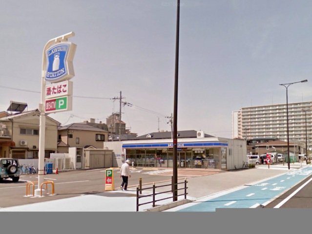 コンビニ　ローソン長吉六反二丁目店（コンビニ）まで253m