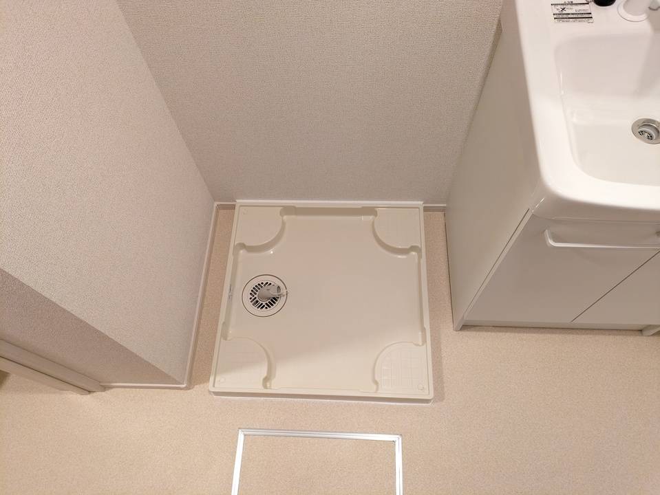 洗面設備　洗濯機置場