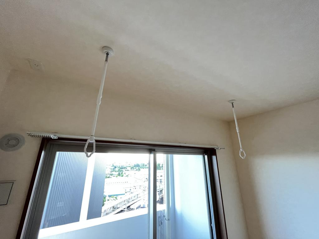 その他設備　室内物干し