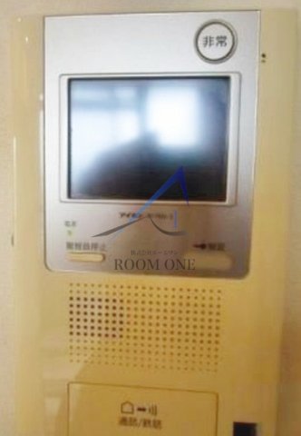 セキュリティ　モニター付きインターホンです。