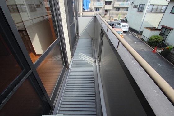 バルコニー　※別部屋の写真です