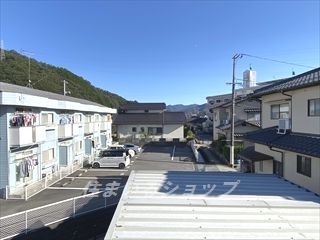眺望　募集のお部屋（202号室）からの眺望です！
