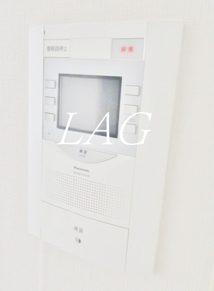 セキュリティ　モニター付きインターホンです。