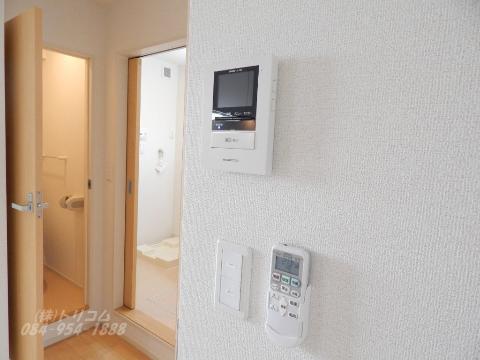 セキュリティ　カメラ付インターホン（イメージ）