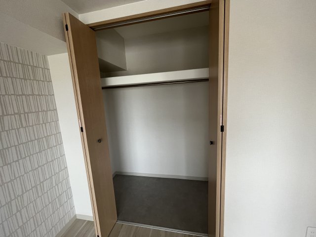 収納　別タイプのお部屋の写真になります。