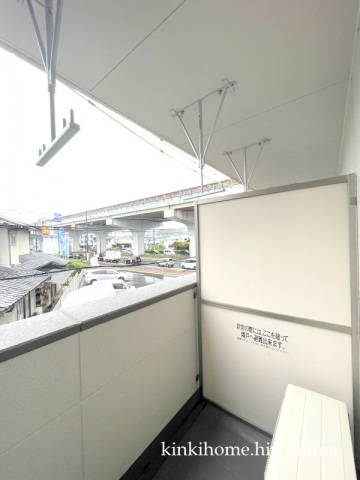 バルコニー　写真は別のお部屋です。