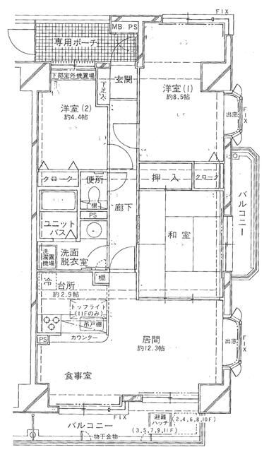 間取り図