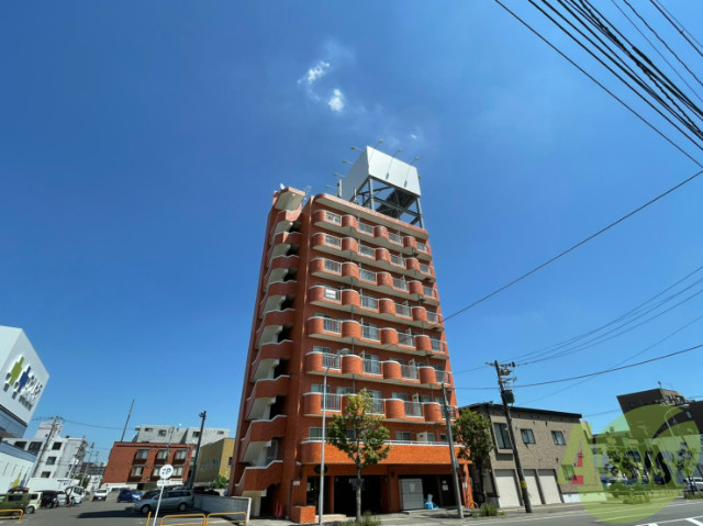 建物外観　札幌市北区北三十五条西　「プレセント北３５条」