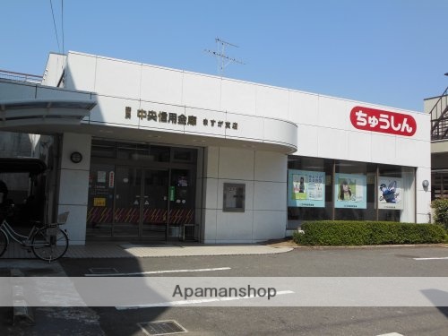 銀行　奈良中央信用金庫ますが支店（銀行）まで198m