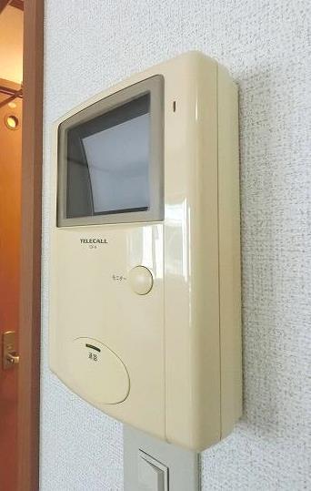 セキュリティ　モニター付きインターホン