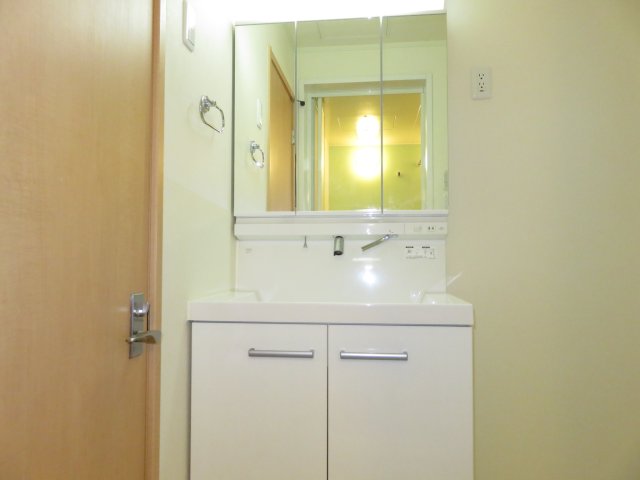 洗面設備　他のお部屋の参考写真となります。